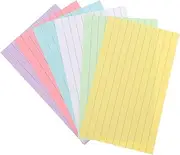 ZUNOXAZ Memo Note Cards 300 Sheets Small Index Cards Notebook for Use