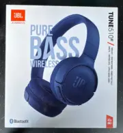 JBL Tune 500BT Bluetooth On-Ear Headphones - Black