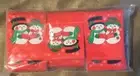 VINTAGE HALLMARK MATCHBOOKS RED SNOWMEN 9CT (20 MATCHES EA.) NOS NIP!