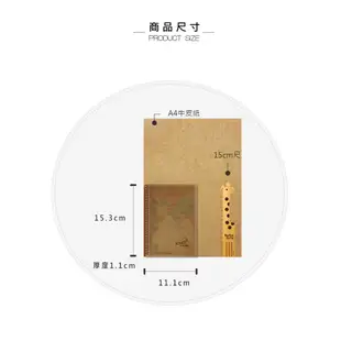 珠友 A6/50K牛皮線圈筆記(方格4x4)-80張/再生紙筆記本/加厚記事本/厚牛皮紙板封面/地圖紋 NB-11052