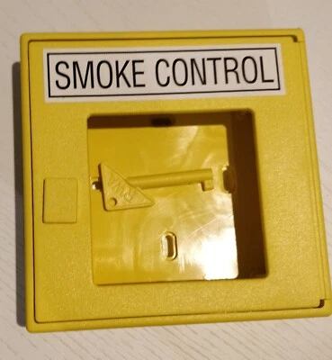5 Bundle of SIMON rwa-taster/ emergency switch HE 077 Spare Housing Yellow