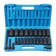 1/2"DR 24PC DP SET Grey Pneumatic 1324D