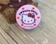 ♥小花花日本精品♥Hello Kitty 攜帶方便 好收納 30g乳液盒 小物盒 連接盒 粉色大臉 57004204