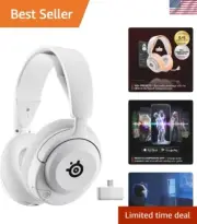 Arctis Nova 5 Wireless Multi-System Gaming Headset — White — Neodymium Magnet...