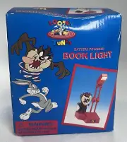 Vintage TAZ Tasmanian Devil 1996 LOONEY TUNES Book Light New Sealed