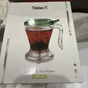 Timolino Coffee & Tea Maker APC-50 Mocha Browm 16 fl. oz.