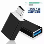 2PACK USB C to USB Adapter for MacBook Pro Air 2022 iPad PRO 2021 Mini 6th 8.3"