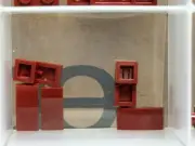 LEGO Parts - Dark Red Slope, Curved 2 x 1 x 2/3 - No 11477 - QTY 5