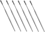 SAFIGLE 6Pcs Stainless Steel Ear Wax Removers Spiral Ear Cleaner Tools for Safe and Ear Cleaning Non Slip Design Polished Surface Durable and Easy to Use