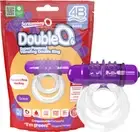 ScreamingO Double O 6 4B Low Pitch Bass Vibrating Cock Ring Grape