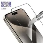 FULL Glue Coverage Glass Screen Protector Guard For iPhone 16 Pro Max Plus 15