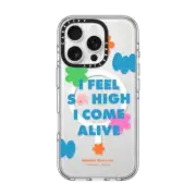 iPhone 16 Pro Clear Case MagSafe Compatible PINK&VEN ALIVE