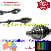 1 Pair CV Joint Drive Shafts for Volkswagen Caddy Van 1.9L Auto Diesel BLS 06-10