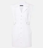 [Veronica Beard] Veronica Beard Jax denim shirt dress AU 16 white