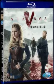 8.8 2-Disc BD Vikings Season 3 (2015) All Region Box Set Blu-ray Movie