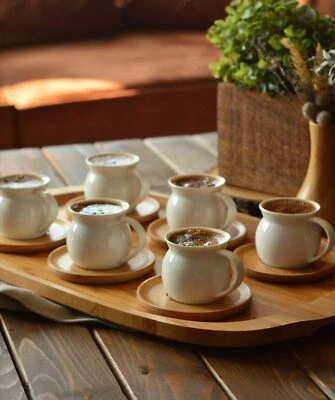 Handmade Coffee Cup, Coffee Cups Set of 6, Espresso cup set, Turkish coffee cup