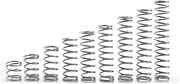 10/20Pcs Wire Diameter 0.6mm Stainless Steel Compression Spring Length 10mm to 50mm(30mm,12mm 10pcs)