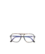 Tom Ford Eyewear Aviator-Frame Glasses 56 Multicolor