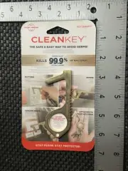 KEYSMART CLEANKEY Kills 99.9% of Bacteria Tool Brass Key Touch Screens Doors