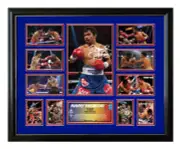 Manny Pacquiao signed Limited Edition Framed Memorabilia