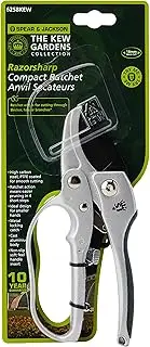 Spear & Jackson 6258KEW Kew Gardens Collection Compact Ratchet Anvil Secateurs