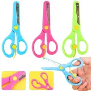 Scissor With Cap Blunt Tip Home Use Crafting Scissor Arts Cutting Paper