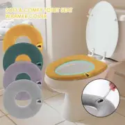 Washable Soft Bathroom Toilet Seat Cover Pad Cushion Closestool Warmer Cover Mat