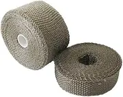 Aeroflow AF91-3010 Exhaust Insulation Wrap1"x15Ft15 Foot Titanium Roll