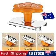 Stainless Steel Adjustable Twist Jar Opener Spiral Can Seal Lid Cap Remover NW