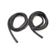 Door Rubber Weatherstrip Seal Front, LH & RH for 1986-1991 Ford Sable, Taurus (for: Ford)