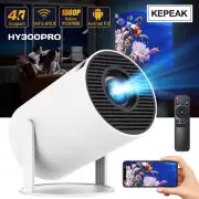 4K Mini Projector 20000 Lumen LED 1080P WiFi Bluetooth UHD Portable Home Theater