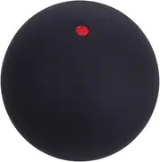 ARTSEWPLY Universal Squash Indoor Ball Racket Balls Single Dot Racket Ball Small Squash Balls Replacement Balls Outdoor Squash Balls Bouncing Baseball Training Ball Black Rubber