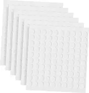 LALAFINA Self Adhesive Dots 600 Pack Double Sided Glue Points Sticky Dots for Wall Craft Adhesives