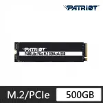 【PATRIOT 博帝】P400 LITE M.2 2280 PCIE GEN4X4 500GB SSD固態硬碟