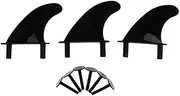 kowaku Soft Fin Set of 3 with 6 Screws for Paddle Board and Surfboard