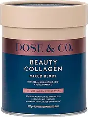 Dose & Co Lifestyle Nutrition Mixed-Beauty Collagen Mixed Berry, 200g, Multicolor