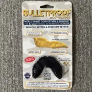 NEW: Bulletproof World’s Thinnest Sports Mouth Guard is 3X Stronger - Black