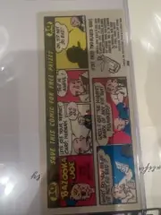 1970 Topps Bazooka Joe Bubble Gum Comic ORIGINAL COLOR Key Proof Set #207 Vault