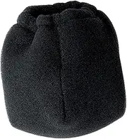 ASAKKURA Sponge Hair Dryer Diffuser Scalding Durable Cover for Blow Dryers High Temperature Resistant Flexible Design for Beautiful Hair Styling Black