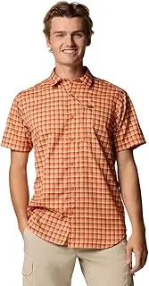 [Columbia] Men's Silver Ridge Utility Lite Novelty Short Sleeve, Tuscan Pulaski Plaid, XX-Large