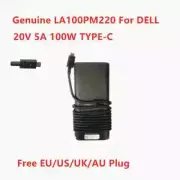 Genuine la100pm220 Type-C USB-C ha100pm220 da100pm220 AC adapter for Dell laptop