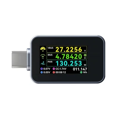 C240 Portable USB-C PD Digital Meter Tester Support 240W PD3.1 QC5.0 USB C8055