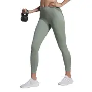Adidas Womens High Rise Optime Training 7/8 Tights - Khaki