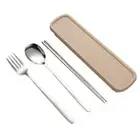 Silver/Gold Color Tableware Set Travel Flatware Bar Accessories