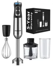 Powerful Immersion Blender Handheld, 2025 New Update Hand Blender with 25-Spe...