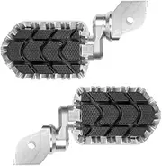 R1200gs Motorcycle Packing Foot Pegs Footrests Fit For BMW R1250GS GS R1200 ADV 2013-2023 S1000XR 15-19 F750GS F850GS Fit For Adventure(Silver With Cover)