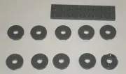 LEGO NEW 2x2 Dark Stone Grey Tile Round Hole Center (10x) 6055313 Brick 15535