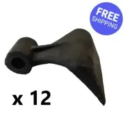 12 X FORGED STEEL HAMMER/MULCHING BLADE FOR TRACTOR FLAIL MOWER SLASHER/MULCHER