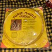 Accento Craft Marbella Purse-n-able Handbag Handle Round 9" Ring w/ Instructions