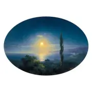 Ivan Aivazovsky, Crimean Coast by Moonlight, 100% Cotton Art Paper, A1 Size